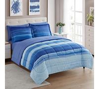 Sweet Home Collection Parure Alternative en Duvet Ultra Doux et draps de lit Luxueux, Polyester, Sienne, lit jumeau