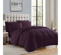 Sweet Home Collection Parure de lit Luxueuse en Microfibre pour lit Double, Violet