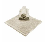 Sweet Home - Lavettes de Salle de Bain 30 x 30 cm, 4 pièces en éponge de Coton certifié Oeko-TEX et Fils recyclés, Set de Serviettes de Bain Multi-usages Doux absorbants valables également comme