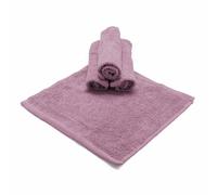Sweet Home - Lavettes de Salle de Bain 30 x 30 cm, 4 pièces en éponge de Coton certifié Oeko-TEX et Fils recyclés, Set de Serviettes de Bain Multi-usages Doux absorbants valables également comme