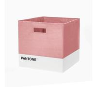 SWEET HOME PANTONE™ Boîte de rangement multifonction pour cube de rangement de jeux enfants et organisateur de rangement pliable pour bibliothèques, panier de jeux enfants 32,5 x 32,5 x 32,5 cm