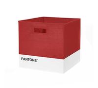 SWEET HOME PANTONE™ Boîte de rangement multifonction pour cube de rangement de jeux enfants et organisateur de rangement pliable pour bibliothèques, panier de jeux enfants 32,5 x 32,5 x 32,5 cm