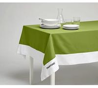 SWEET HOME Pantone™ - Nappe rectangulaire 8 Places, 140 x 240 cm, 100% Coton, 220 g, Vert Clair