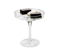 SWEET HOME Support en Verre pour Les gâteaux cod.23.0143 cm 13h diam.11 by Varotto & Co.
