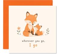 Sweet New Baby Card Wherever You Go I Go
