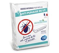 SWEET NIGHT - Housse intégrale Matelas 100x200 cm | Anti-Punaise de lit et Anti-acariens | Rénove Matelas | Fermeture à glissière | sans Traitement Chimique | EP. jusqu'à 25 cm