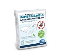 Housse intégrale matelas imperméable 120x200x30 cm | Anti-Punaise de lit et Anti-acariens | Rénove matelas