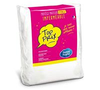 SWEET NIGHT - Protège Matelas 160x200 cm | Alèse Imperméable | Souple et Absorbant | Bouclette 100% Microfibre | Forme Drap Housse