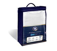 SWEET NIGHT - Protège Matelas 160x200 cm | Tissu Coolmax® | Anti Transpiration| Respirant | Compatible Grands Bonnets | Qualité Hôtellerie de Luxe