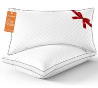 Sweetnight Lot de 2 oreillers de Nuit Confortables, très Grand lit, Blanc