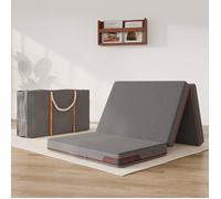 Sweetnight Matelas Pliable 135x190x10cm, Matelas Pliant Adulte 2 Places Mousse en Gel Moelleux, Parfait pour Voiture, Camping,