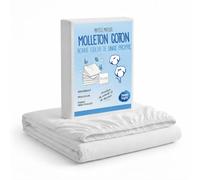 Sweetnight - Protège Matelas 160x200 cm - 100% Coton Premium - Doux, Respirant et Silencieux - Forme Drap Housse Extensible