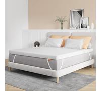 Sweetnight Surmatelas 140x200x5cm, Surmatelas en Mousse à Mémoire de Forme de Gel, Matelas 2 Personnes Housse Lavable, Surmatelas Moelleux 5cm