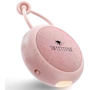 Sweety Fox Machine à Bruit Blanc Bebe - Veilleuse Bruit Blanc Bebe, USB Rechargeable - Berceuse avec 16 Sons - Rose
