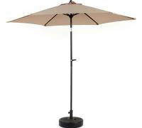 Sweiko Parasol à manivelle,Grand parapluie double face pour l'extérieur,kaki