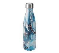 S'Well Bouteille d’Eau Original, Rose Marble, 500 ml Bouteille Isotherme Sous Vide Gardant les Boissons Froides et Chaudes - Bouteille d’Hydratation en Acier Inoxydable sans BPA