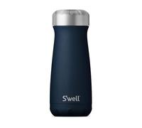 S'well Bouteille d'eau de voyage Azurite 470 ml - Isotherme sous vide - Garde les boissons froides et chaudes - Bouteille d'eau en acier inoxydable sans BPA