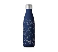 S'well Bouteille d'eau originale, Midnight Sky, 500ml, bouteille isolée sous vide pour garder les boissons froides et chaudes, acier inoxydable sans BPA, étanche pour l'hydratation sur le pouce.
