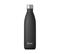 S'well Bouteille d'eau réutilisable en acier inoxydable, 750ml, Onyx, triple isolation et étanchéité pour boissons chaudes et froides jusqu'à 48h froides/24h chaudes