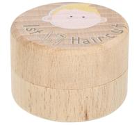 SWETRACE Boîte en Bois Première Coupe de Cheveux Bébé Garçon Fille Coffret Souvenir pour Chambre Bébé et Anniversaire
