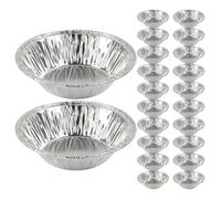 SWETRACE Moules à pâtisserie en tinfoil 400 pièces résistants à haute température pour tartelettes et tartes en extérieur