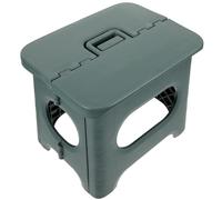 SWETRACE Tabouret Pliable Portable Vert en PP Léger Bords Ronds, Résistance Élevée, pour Maison et Salle de Bain, Petit Siège Pliant Pratique