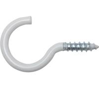 SWG 23965580 Crochet à visser 4 x 50 / 20 50 mm Avec revêtement acier blanc 4 pc(s)