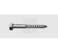 SWG 4009146507325 Vis à bois 10 mm 60 mm 6 pans extérieurs DIN 571 acier inoxydable A2 20 pc(s)