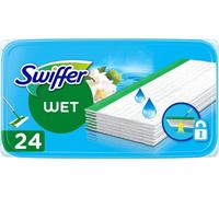 Swiffer 8006540719350 WET Lingettes humides pour sols en microfibres, 24 lingettes