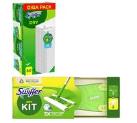 Swiffer Recharges Lingettes Sèches pour Balai Attrape-Poussière, 80 Lingettes