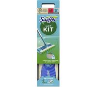 SWIFFER Balai Attrape-Poussière - Kit Démarrage, 1 Balai, 6 Lingettes Humides
