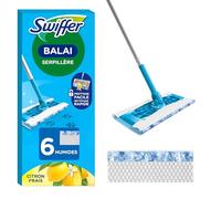 Swiffer Balai Wet Kit avec lingettes sol humides