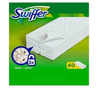 Swiffer Balai Attrape-Poussière, Recharges Lingettes Sèches,40 Unités