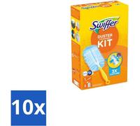 Swiffer – Kit de démarrage + 3 recharges – avec Febreze - Pack économique - 10 pièces
