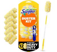 Swiffer - Kit de démarrage plumeau à 13 accessoires (1 manche, 12 plumeaux)