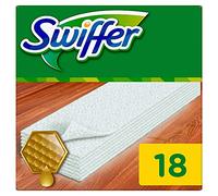 Swiffer Lingettes Sèches Pour Le Balai, Attrape & Retient La Poussière, 18 Lingettes