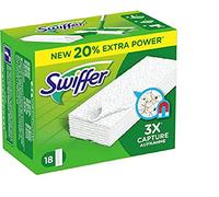 Swiffer Lot de 18 lingettes sèches pour sol