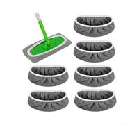 Swiffer Lot de 6 serpillères de rechange lavables pour sols en bois et stratifiés