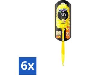 Swiffer - Plumeau XXL - Plumeau télescopique - Enlève la poussière à 360° - Manche + 1 chiffon - Pack avantage - 6 pièces