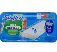 Swiffer Recharges humides pour serpillères, lingettes nettoyantes 3 en 1 pour sols Qui attrapent et retiennent la poussière et la saleté, Les Poils d'animaux et Les lingettes Anti-odeurs, Chiffons