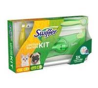 Swiffer Pack édition limitée – 1 balai, 8 recharges, manche de plumeau attrape-poussière + 1 recharge