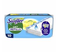 Swiffer Wet Lot de 120 lingettes humides adaptées à tous les sols | Nettoyage hygiénique et profond, élimine la saleté et les bactéries, simple et rapide à utiliser, parfum intense de citron