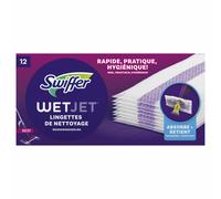Swiffer WetJet 12 recharges jetables de nettoyant multi-surfaces