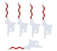 Swiixxer Mini Lames de Scie Sauteuse Alternative pour Cloisons Sèches, Lame de Scie Alternative 85/86, Type Boîte Métallique, Lames D'Accès pour Cloisons Sèches Sawzall, 5 Pièces