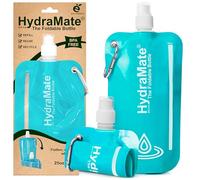 SwimCell Gourde Souple Bouteille Pliable - Poche A Eau 750ml Légère Flexible Sans BPA. Bouteille De Voyage, Camping, Festival, Activités Extérieures. Réutilisable Durable. Mousqueton Inclus. Aqua