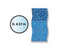Swimline Liner boulder forme ronde d.4.57m pour piscine hors sol - li1548sbo