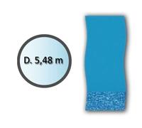 Swimline Liner piscine hors-sol ronde Swirl 5,50 m x 1,32 m