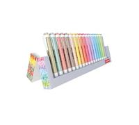 STABILO Surligneur Swing Cool 275 – Étui chevalet 18 surligneurs (12 Pastel + 6 NatureCOLORS)