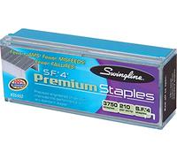 Swingline Agrafes, S.F. 4, Premium, longueur 6,35 mm, 210/bande, 3750/boîte, 1 paquet (35452)