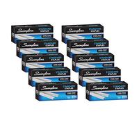 Swingline Agrafes, standard, longueur 6,35 mm, 210/bande, 5000/boîte, lot de 10 (35111) l'emballage peut varier